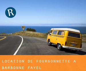 Location de Fourgonnette à Barbonne-Fayel