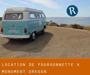 Location de Fourgonnette à Monument (Oregon)