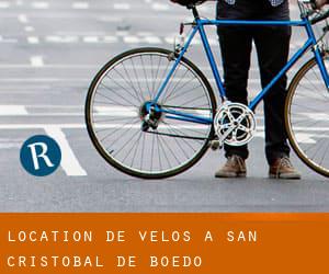 Location de Vélos à San Cristóbal de Boedo