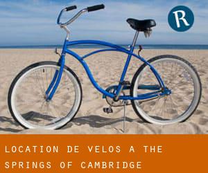 Location de Vélos à The Springs of Cambridge