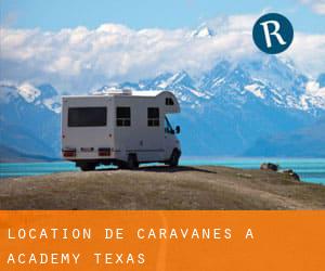 Location de Caravanes à Academy (Texas)