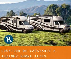 Location de Caravanes à Albigny (Rhône-Alpes)