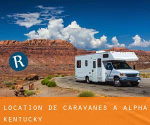 Location de Caravanes à Alpha (Kentucky)