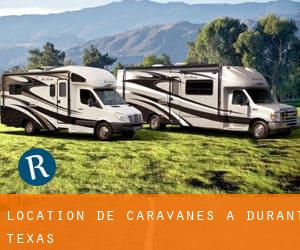 Location de Caravanes à Durant (Texas)