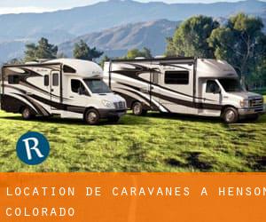 Location de Caravanes à Henson (Colorado)