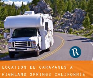 Location de Caravanes à Highland Springs (Californie)
