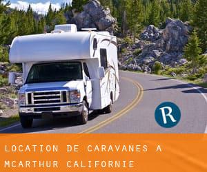 Location de Caravanes à McArthur (Californie)