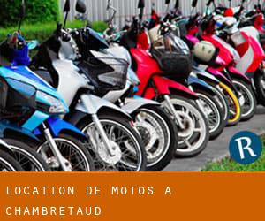 Location de Motos à Chambretaud