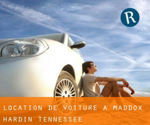 location de voiture à Maddox (Hardin, Tennessee)
