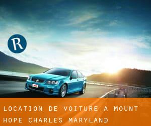 location de voiture à Mount Hope (Charles, Maryland)