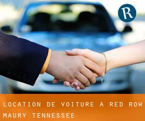 location de voiture à Red Row (Maury, Tennessee)